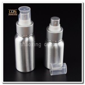 40ml 50pcs/lot green glass bottle with press pump wooden shape lid pump  lotion bottles for cosmetic packing - ShaoXing CosPack Store
